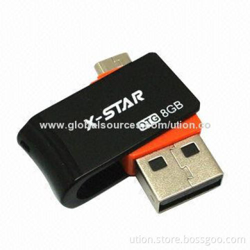 USB Key Drive, 1 to 32GB Memory Capacity, Supports USB1.1 and 2.0 Interfaces